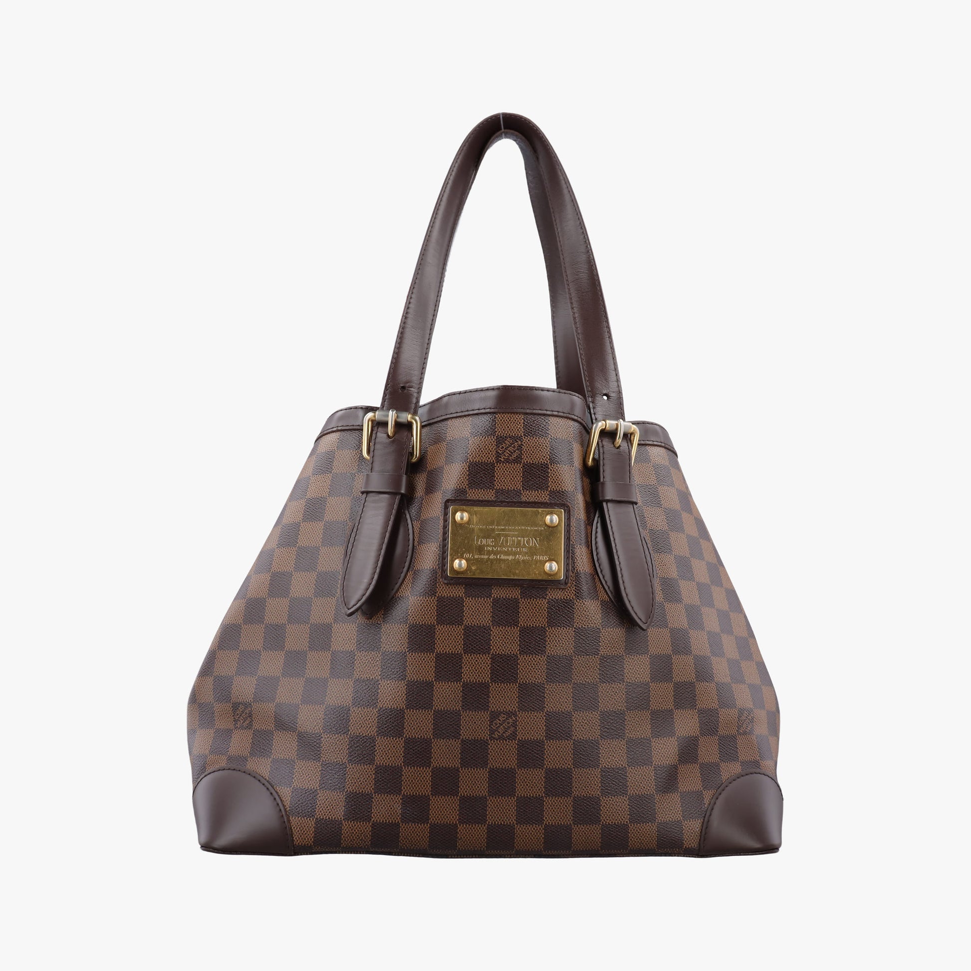 HAMPSTEAD MM EBENE Damier Canvas N51204 Lot number unknownハムプステッドMM エベヌ ダミエキャンバス N51204 製番不明