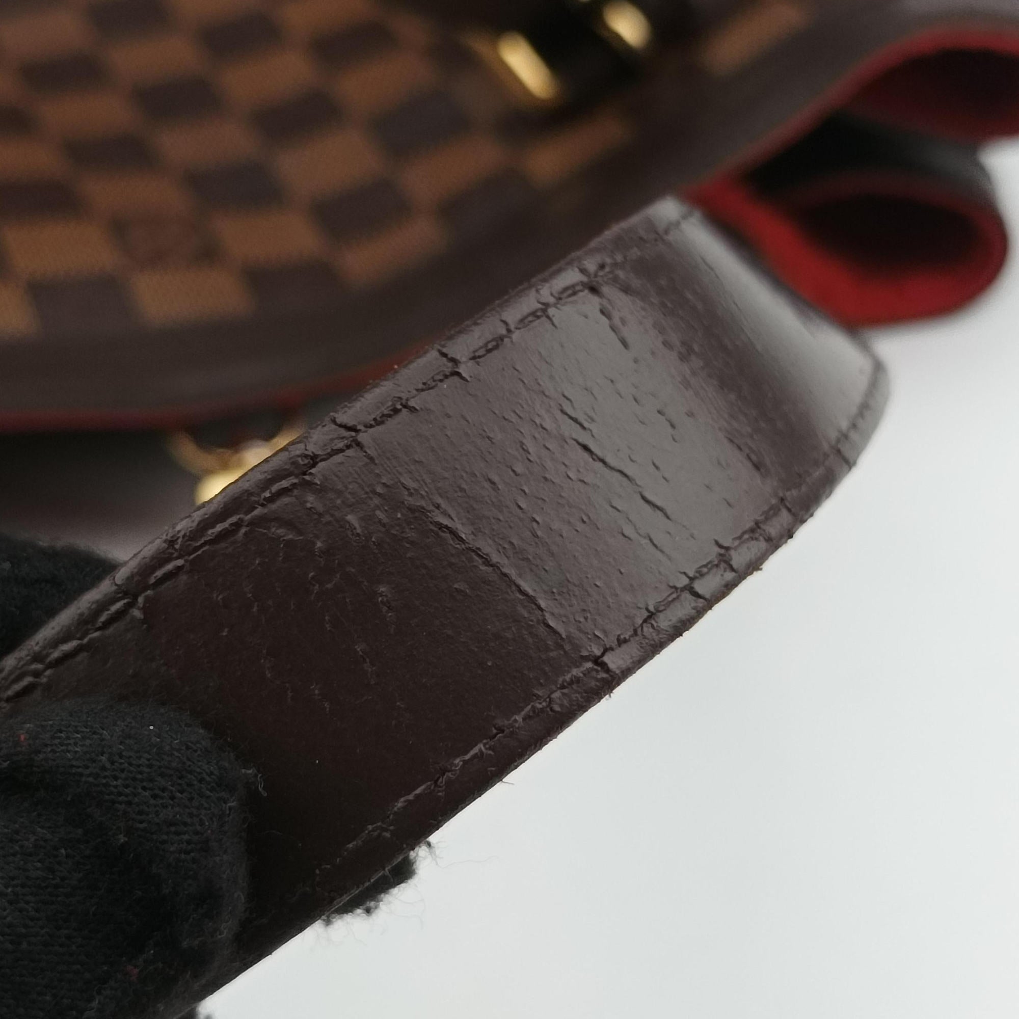 HAMPSTEAD MM EBENE Damier Canvas N51204 Lot number unknownハムプステッドMM エベヌ ダミエキャンバス N51204 製番不明