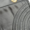 GG Marmont Black Leather 443497 D028585851GGマーモント ブラック レザー 443497 D028585851