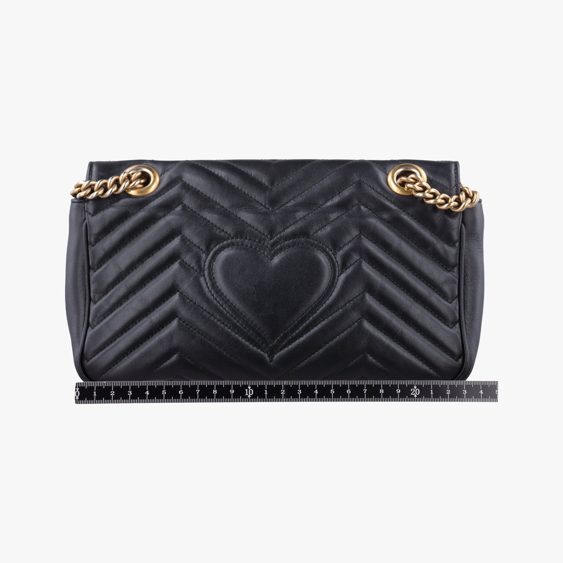 GG Marmont Black Leather 443497 D028585851GGマーモント ブラック レザー 443497 D028585851