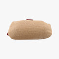 Mamma Baguette Beige × Burgundy Raffia × Leather 8BR001 Lot number unknownマンマバケット ベージュ × ボルドー ラフィア × レザー 8BR001 製番不明