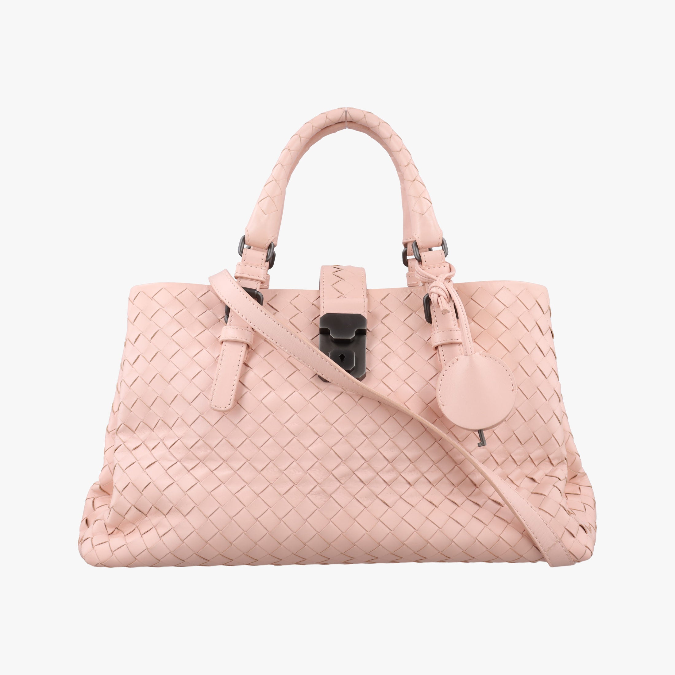 Roma Intrecciato Pink lambskin B04017243Gローマ イントレチャート ピンク ラムスキン B04017243G
