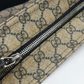 GG Plus GG Supreme Beige×Navy PVC coated canvas×Leather 201446 Lot number unknownGGプラス GGスプリーム ベージュ×ネイビー PVCコーティングキャンバス×レザー 201446 製番不明