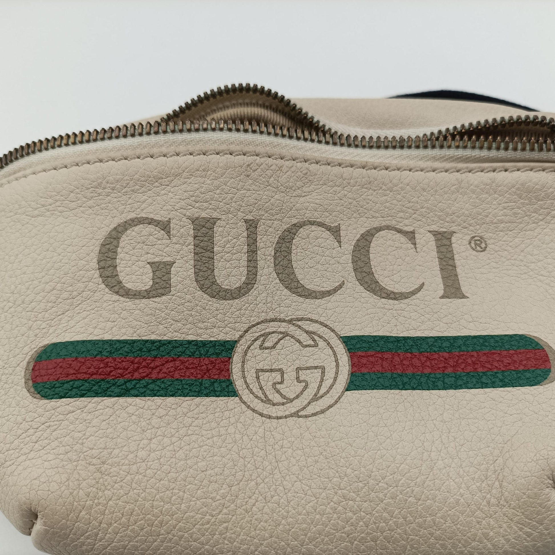 Print White Leather 527792 G030238512グッチプリント ホワイト レザー 527792 G030238512