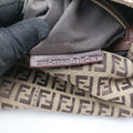 Baguette Zucchino Brown canvasxLeather 8BR01 2288-8BR01-TN9-079マンマバケット ズッキーノ柄 ブラウン キャンバス xレザー 8BR01 2288-8BR01-TN9-079