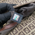 Baguette Zucchino Brown canvasxLeather 8BR01 2288-8BR01-TN9-079マンマバケット ズッキーノ柄 ブラウン キャンバス xレザー 8BR01 2288-8BR01-TN9-079