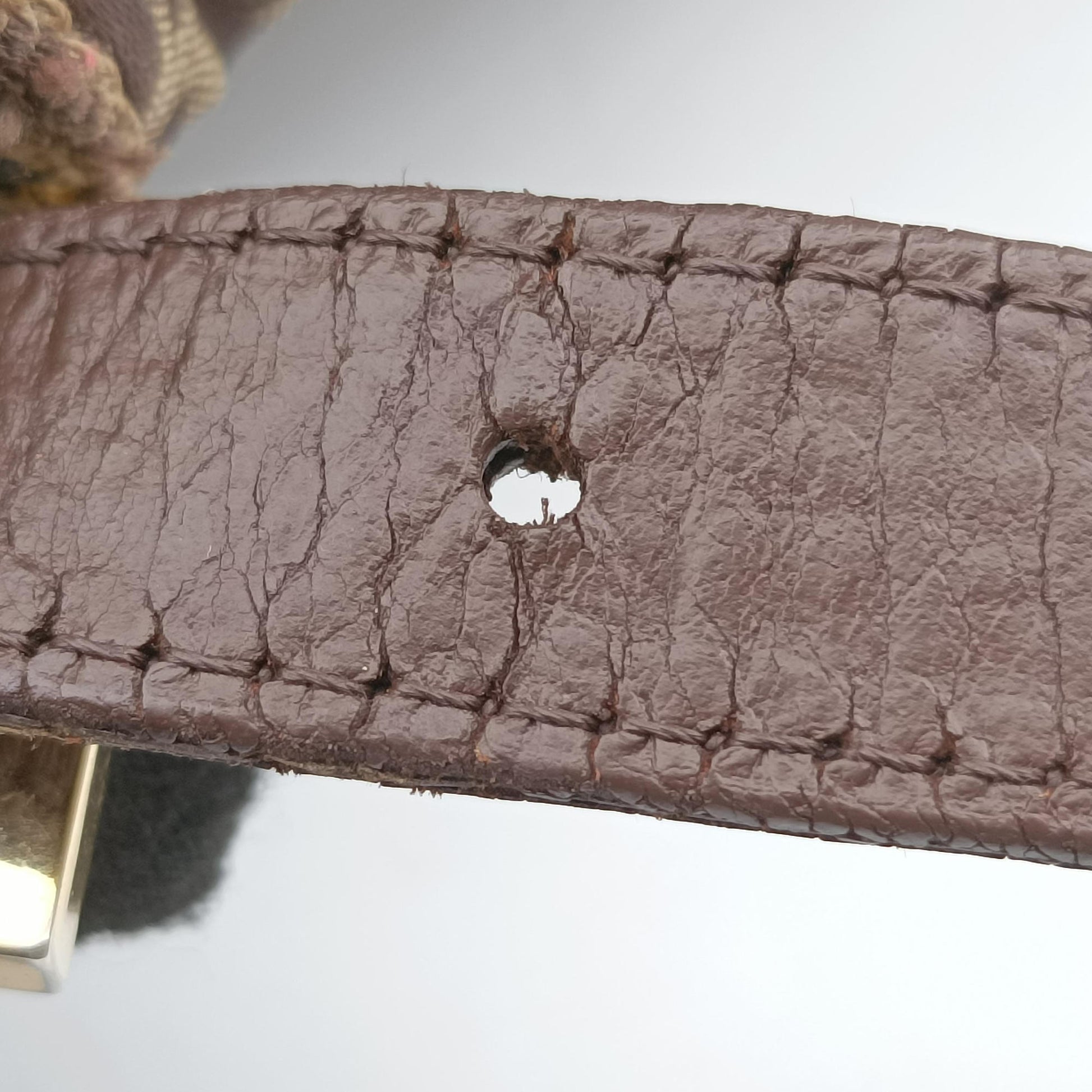 Baguette Zucchino Brown canvasxLeather 8BR01 2288-8BR01-TN9-079マンマバケット ズッキーノ柄 ブラウン キャンバス xレザー 8BR01 2288-8BR01-TN9-079