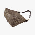 Baguette Zucchino Brown canvasxLeather 8BR01 2288-8BR01-TN9-079マンマバケット ズッキーノ柄 ブラウン キャンバス xレザー 8BR01 2288-8BR01-TN9-079
