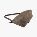 Baguette Zucchino Brown canvasxLeather 8BR01 2288-8BR01-TN9-079マンマバケット ズッキーノ柄 ブラウン キャンバス xレザー 8BR01 2288-8BR01-TN9-079