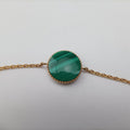 Rose des Vents medallion　 Golden×Green AU750 105362ローズデヴァン メダリオン ゴールド×グリーン AU750 105362