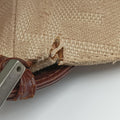 Mamma Baguette Beige × Brown canvas×leather 091611 0916115 1002マンマバケット ベージュ × ブラウン キャンバス×レザー 091611 0916115 1002