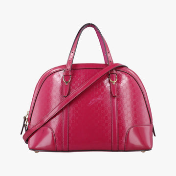 Microguccissima Rose Patent Leather 309617 B015728117マイクログッチシマ ローズ レッド パテント 309617 B015728117