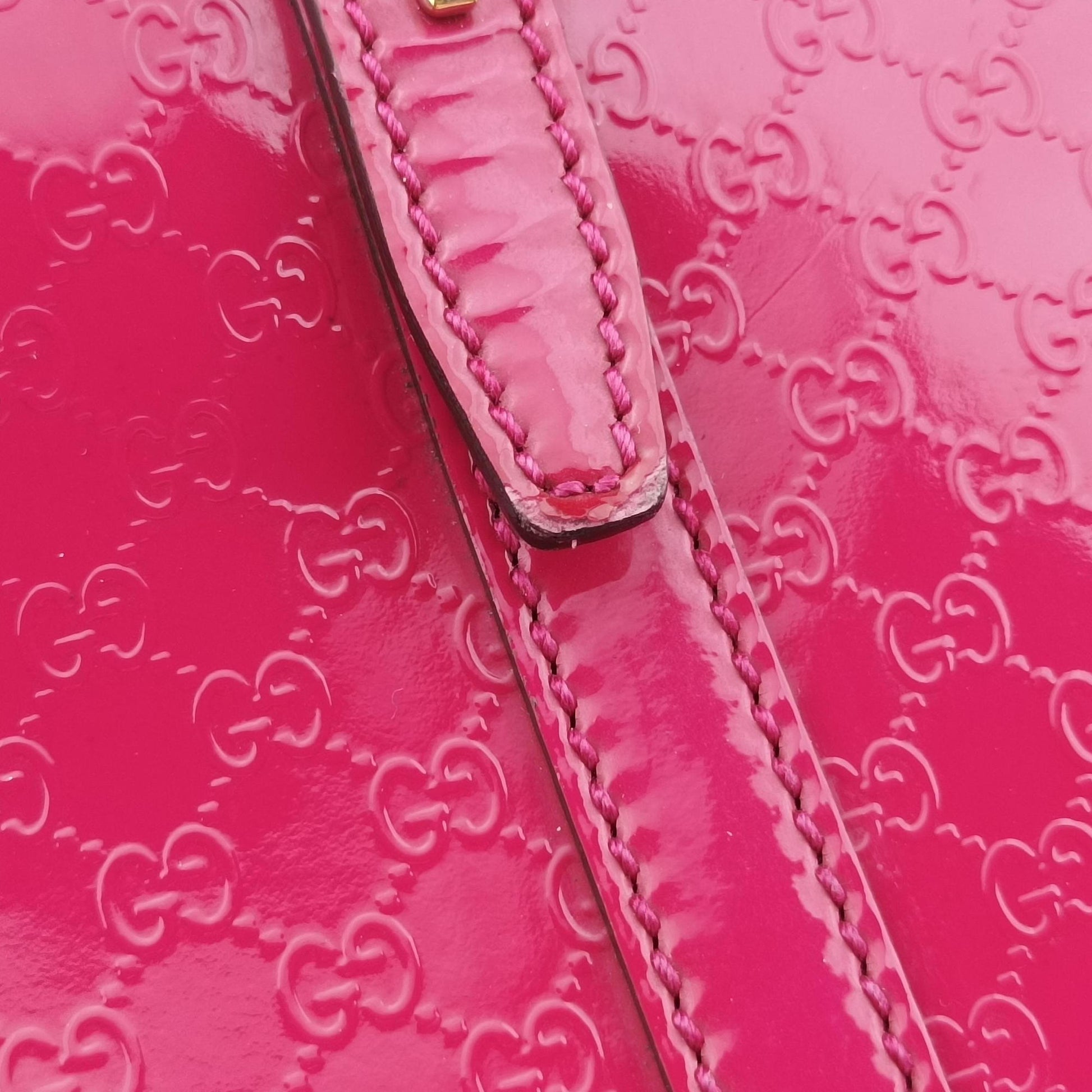 Microguccissima Rose Patent Leather 309617 B015728117マイクログッチシマ ローズ レッド パテント 309617 B015728117
