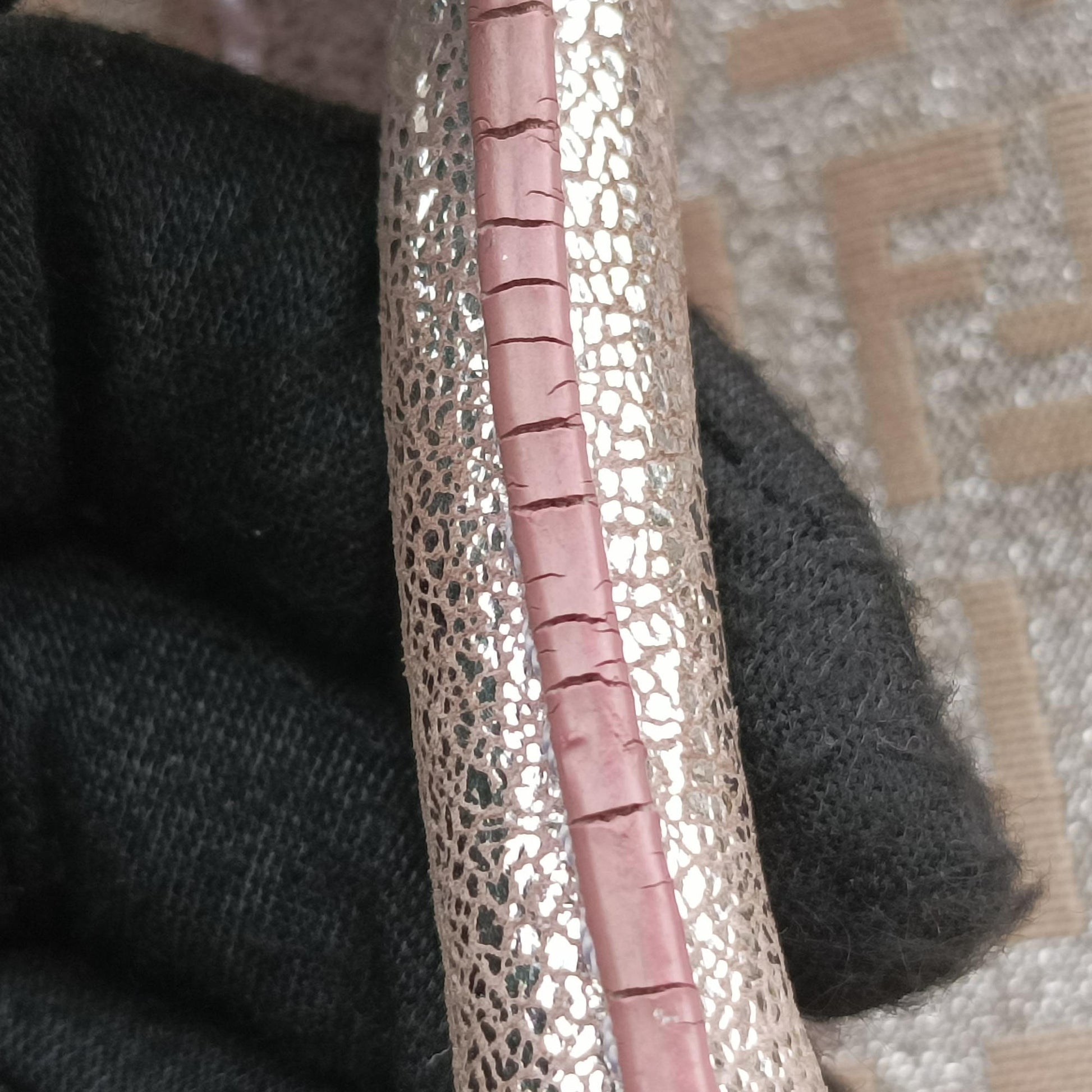 Zucchino Glitter Logo Pink×silver canvas 8BL068 2305/8BL068/RQ6/059スパンコールイエローグラデーション ピンク×シルバー キャンバス 8BL068 2305/8BL068/RQ6/059