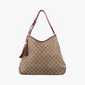 Marrakech Beige × Brown Canvas×Leather 257026 F010094839マラケシュ ベージュ × ブラウン キャンバス×レザー 257026 F010094839