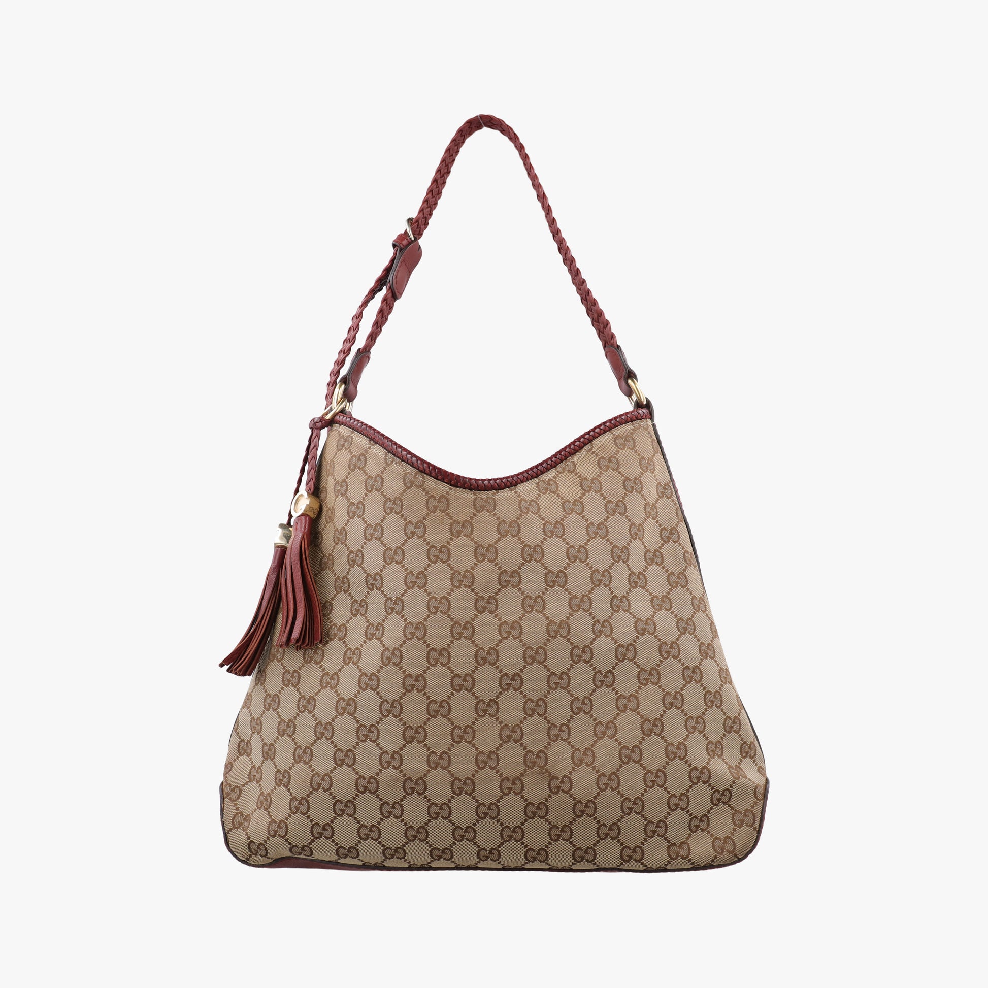 Marrakech Beige × Brown Canvas×Leather 257026 F010094839マラケシュ ベージュ × ブラウン キャンバス×レザー 257026 F010094839