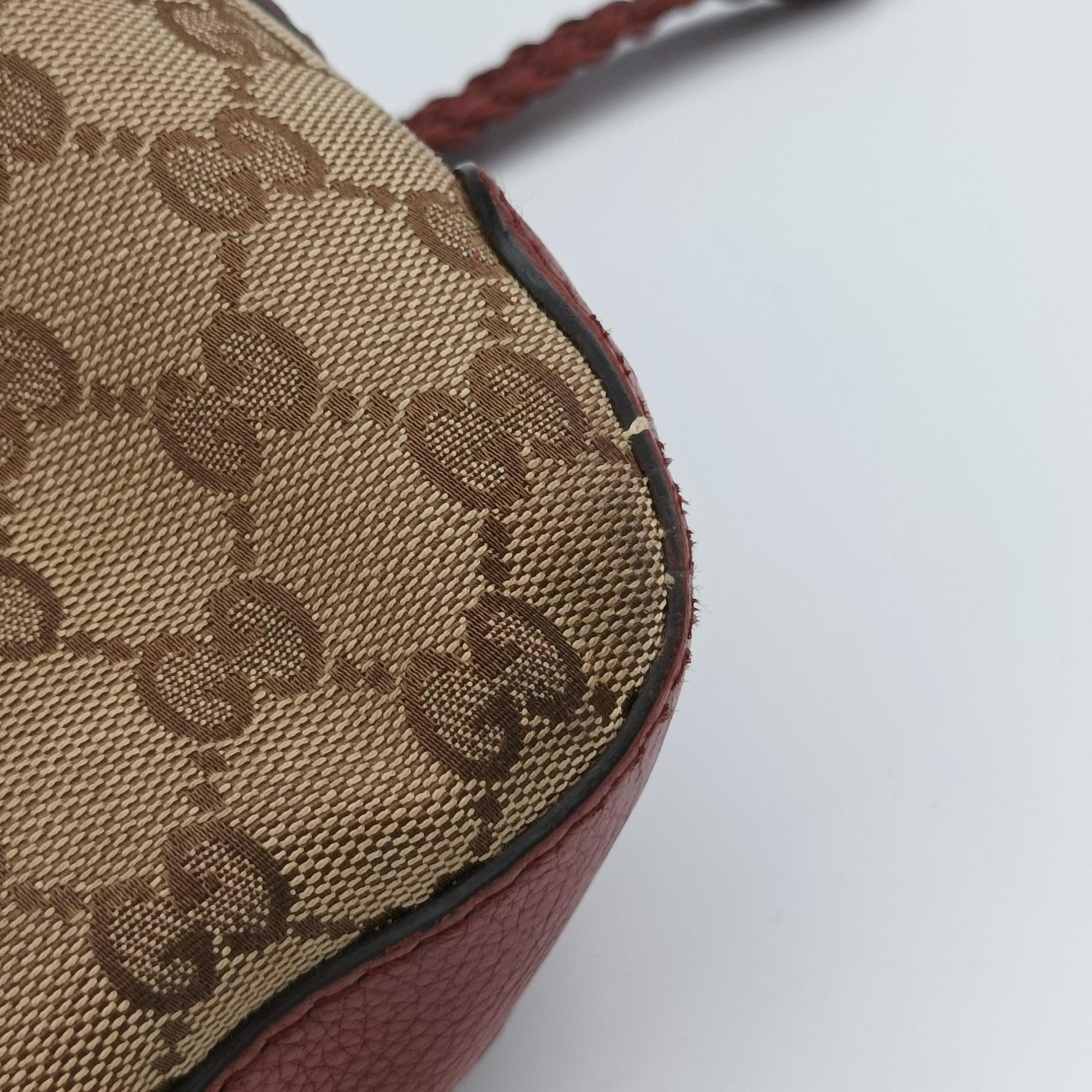 Marrakech Beige × Brown Canvas×Leather 257026 F010094839マラケシュ ベージュ × ブラウン キャンバス×レザー 257026 F010094839