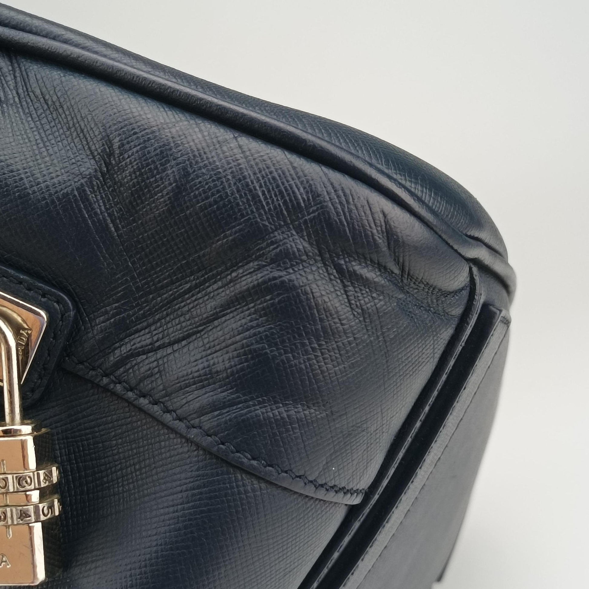 business bag briefcase Navy SAFFIANO Leather 2VE363 31/H 158ビジネスバッグ ブリーフケース ネイビー サフィアーノレザー 2VE363 31/H 158