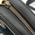 Ophidia Navy × Black velour×Leather 574978 B028749375オフィディア ネイビー × ブラック ベロア×レザー 574978 B028749375