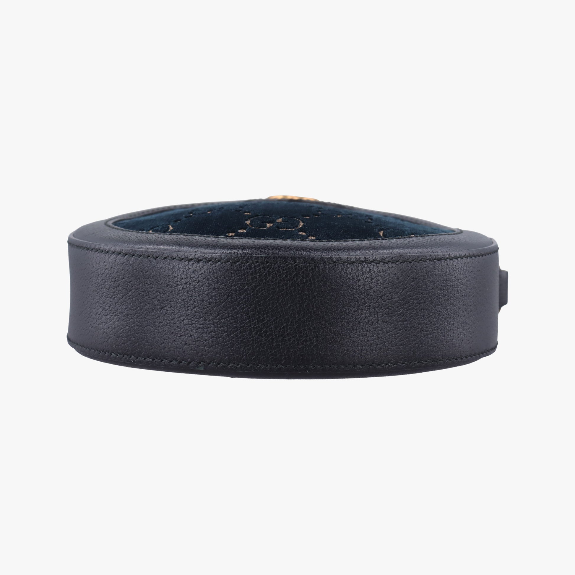 Ophidia Navy × Black velour×Leather 574978 B028749375オフィディア ネイビー × ブラック ベロア×レザー 574978 B028749375