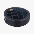 Ophidia Navy × Black velour×Leather 574978 B028749375オフィディア ネイビー × ブラック ベロア×レザー 574978 B028749375