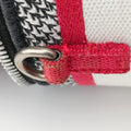 Travel Black × white × red jacquard canvas 50-MA-0251 トラベル ブラック × ホワイト × レッド ジャガードキャンバス 50-MA-0251 