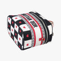 Travel Black × white × red jacquard canvas 50-MA-0251 トラベル ブラック × ホワイト × レッド ジャガードキャンバス 50-MA-0251 