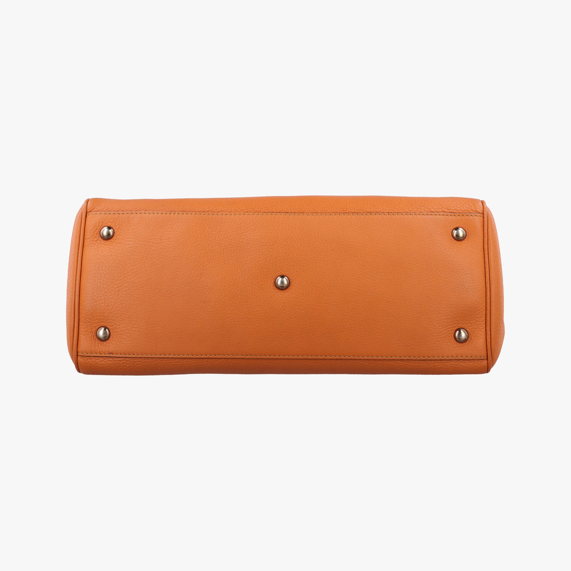Bamboo Shopper Orange Leather 323660 H015887873バンブーショッパー オレンジ レザー 323660 H015887873