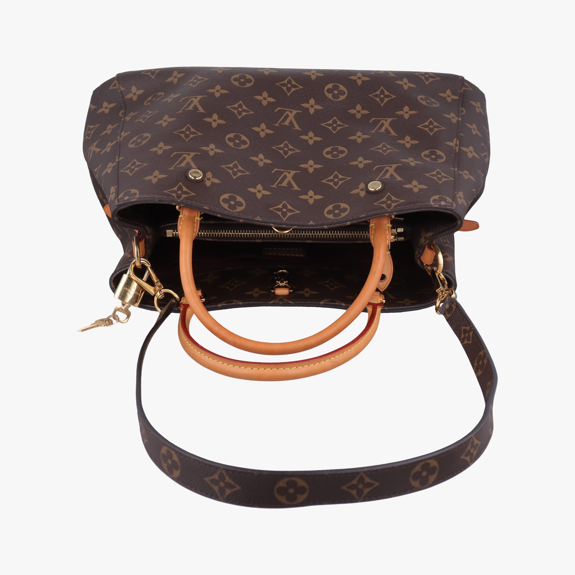 MONTAIGNE MM BROWN Monogram Canvas M41056 TR4156モンテーニュMM モノグラム/ブラウン モノグラムキャンバス M41056 TR4156