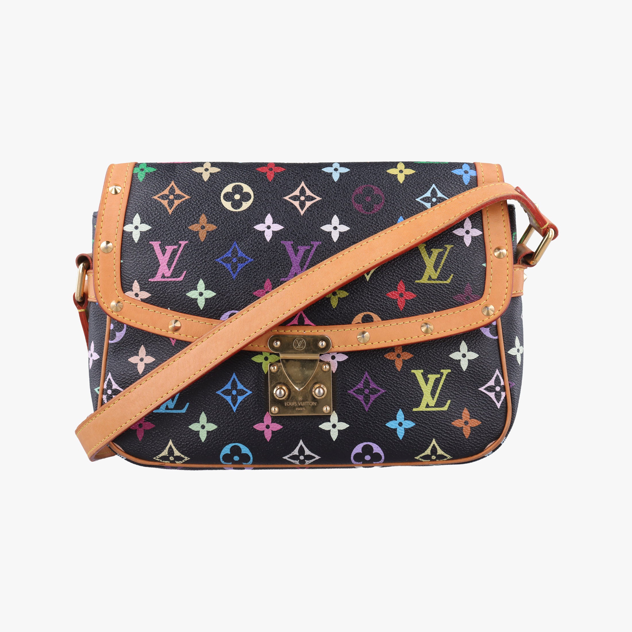 Sologne Noir Monogram Multicolor M92639 Lot number unknownソローニュ ノワール モノグラム マルチカラー M92639 製番不明