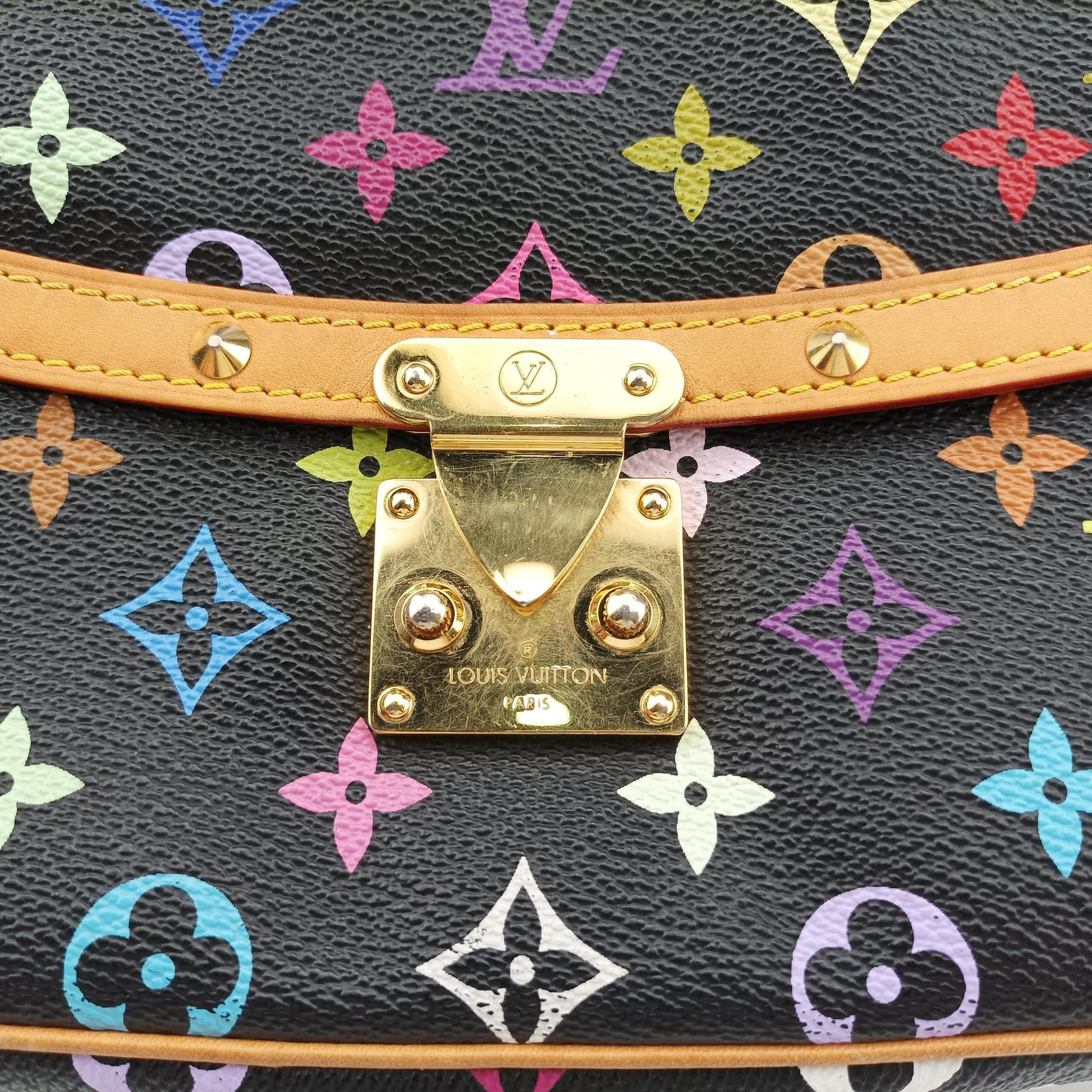 Sologne Noir Monogram Multicolor M92639 Lot number unknownソローニュ ノワール モノグラム マルチカラー M92639 製番不明