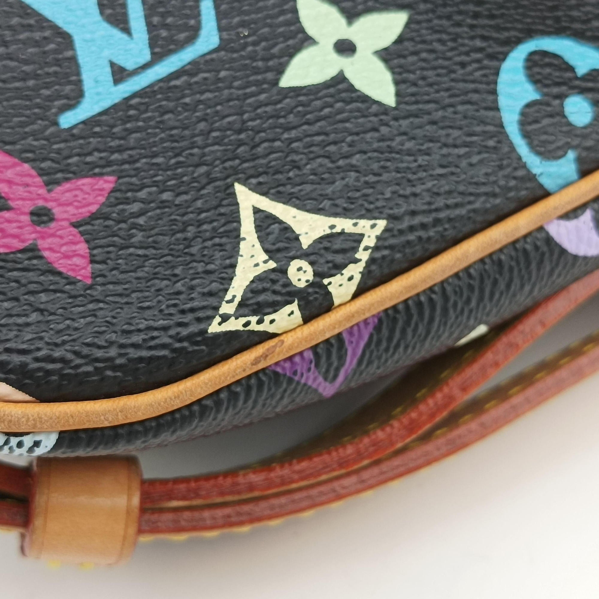 Sologne Noir Monogram Multicolor M92639 Lot number unknownソローニュ ノワール モノグラム マルチカラー M92639 製番不明