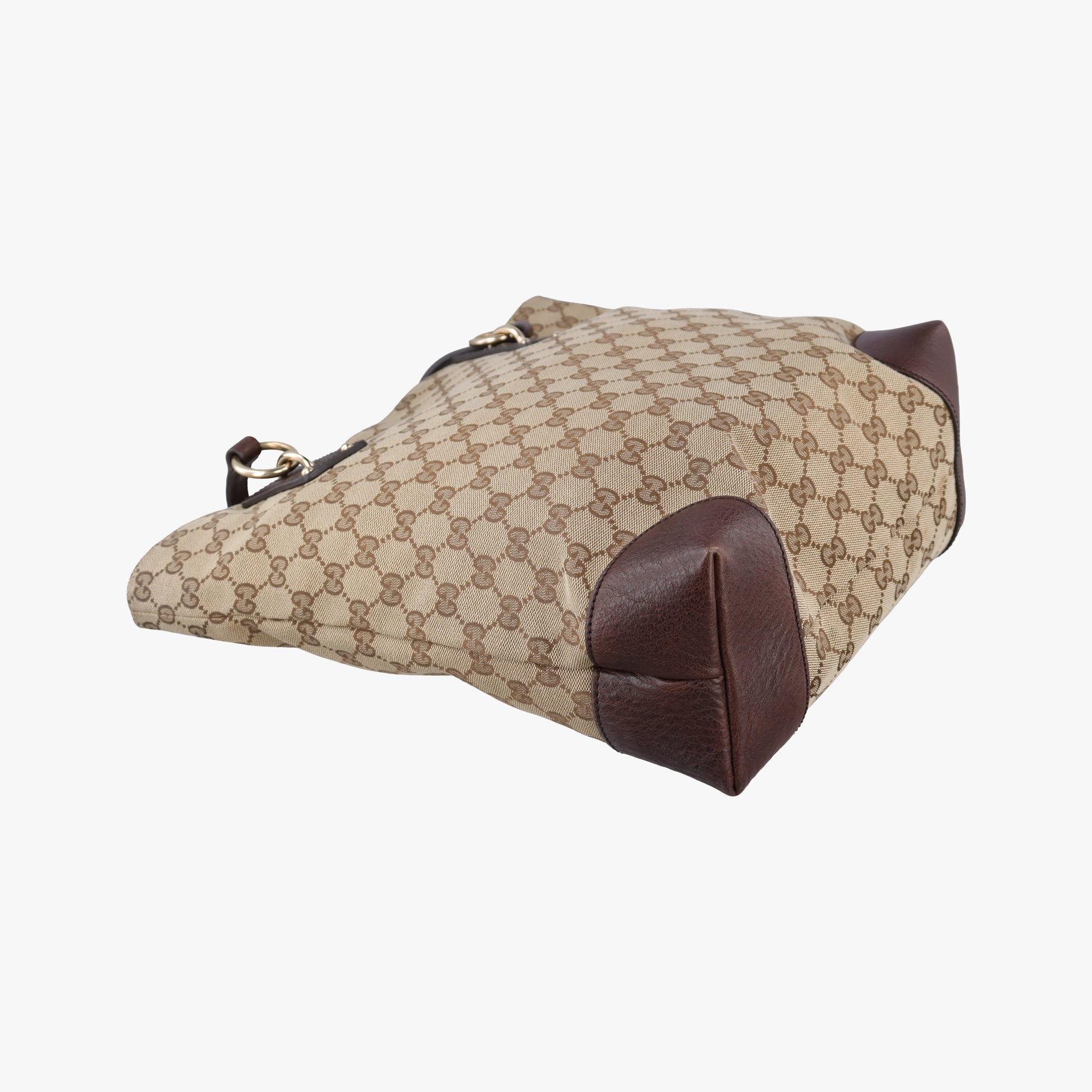 GG Supreme Beige×Brown canvas×leather 247237 F7156538GGスプリーム ベージュ×ブラウン キャンバス×レザー 247237 F7156538