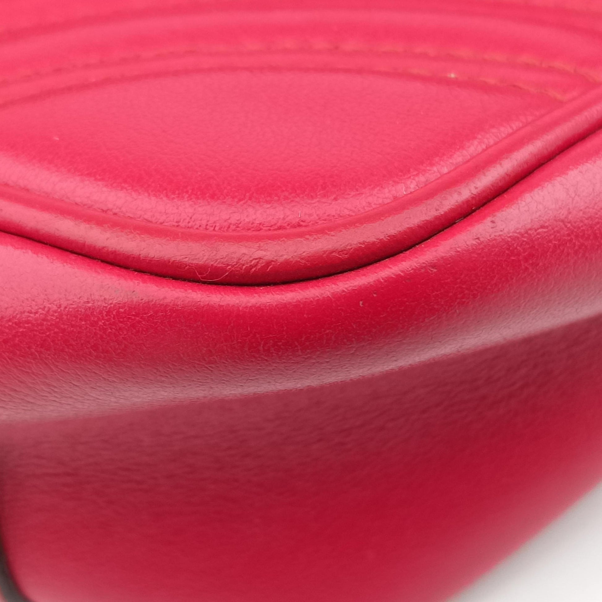 GG Marmont Red Leather 443497 F024406431GGマーモント レッド レザー 443497 F024406431
