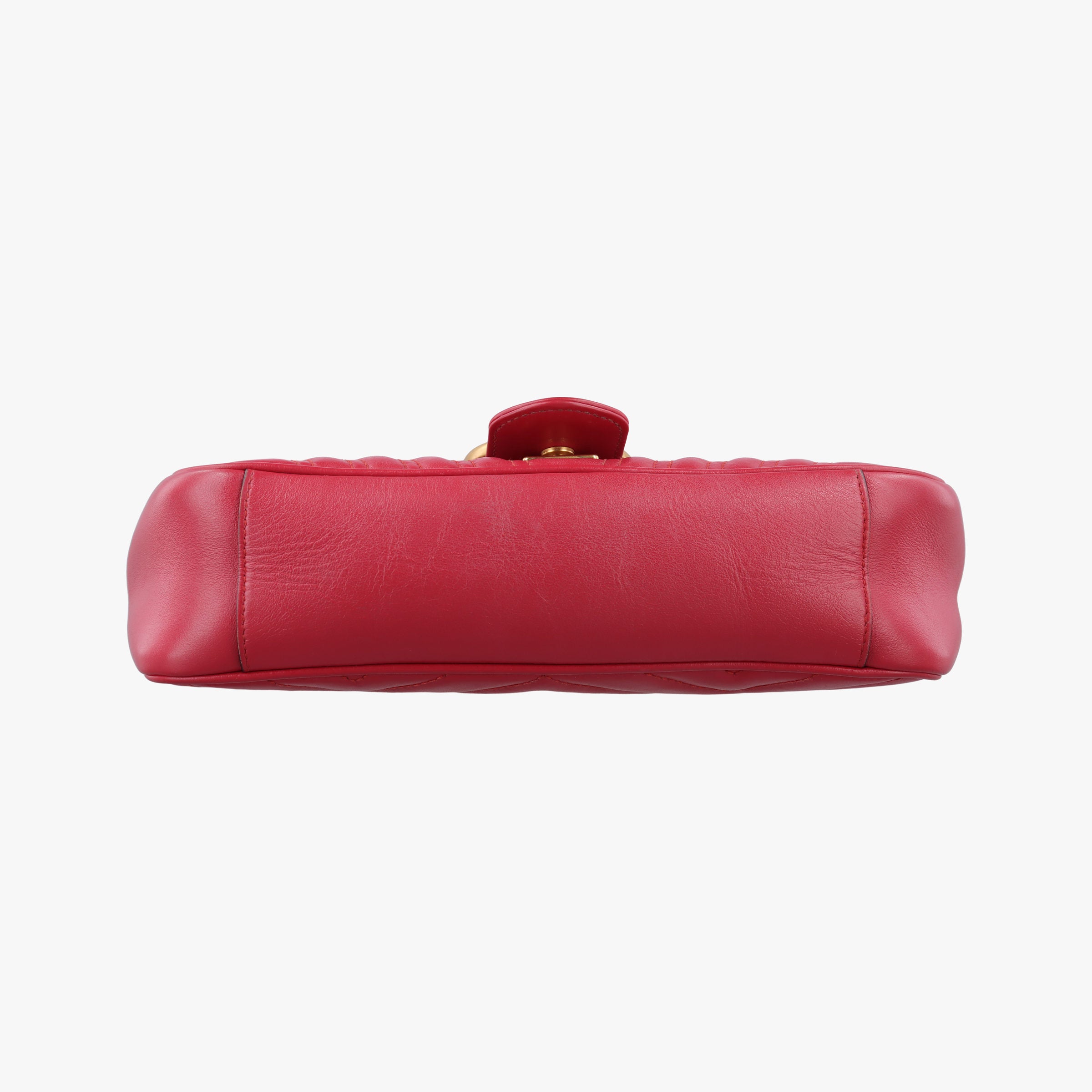 GG Marmont Red Leather 443497 F024406431GGマーモント レッド レザー 443497 F024406431