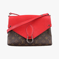 SAINT MICHEL Brown×COQUELICOT Monogram Canvas×epi M44031 CA4107サンミシェル モノグラム/ブラウン×コクリコ モノグラムキャンバス×エピ M44031 CA4107