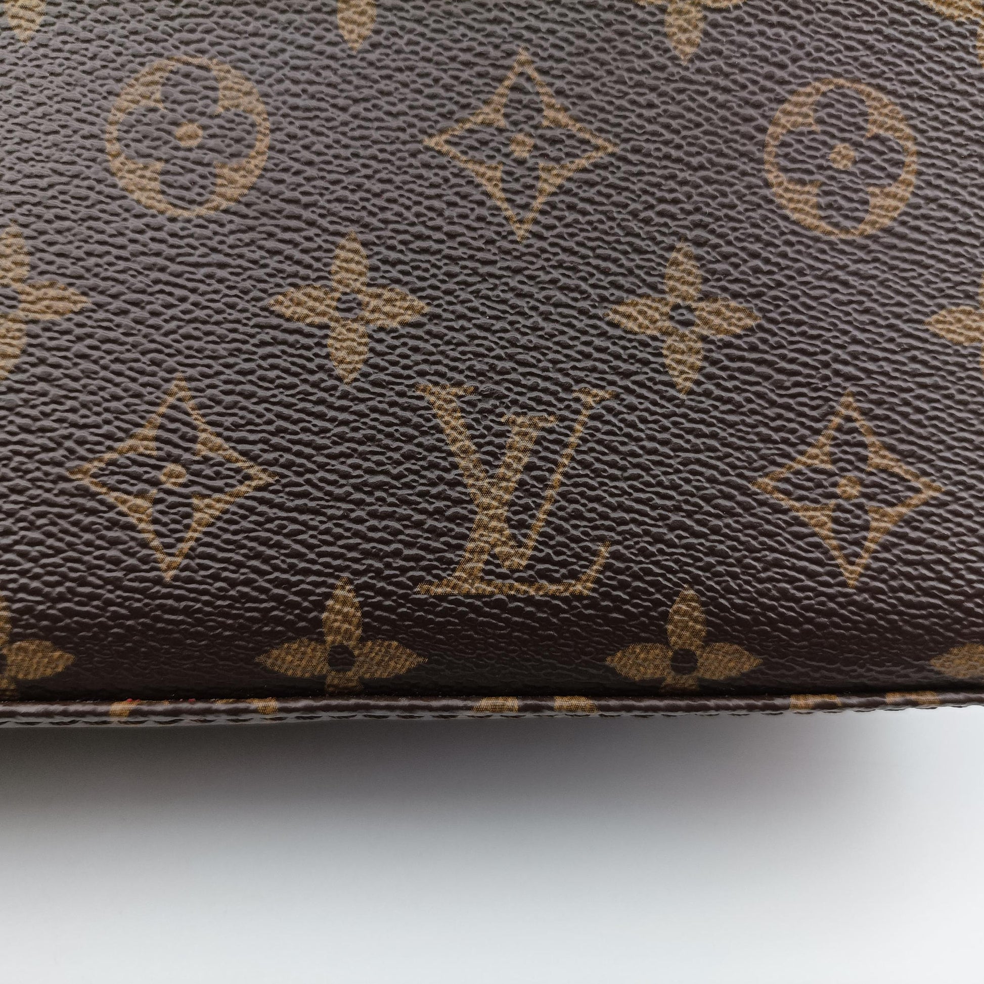 SAINT MICHEL Brown×COQUELICOT Monogram Canvas×epi M44031 CA4107サンミシェル モノグラム/ブラウン×コクリコ モノグラムキャンバス×エピ M44031 CA4107
