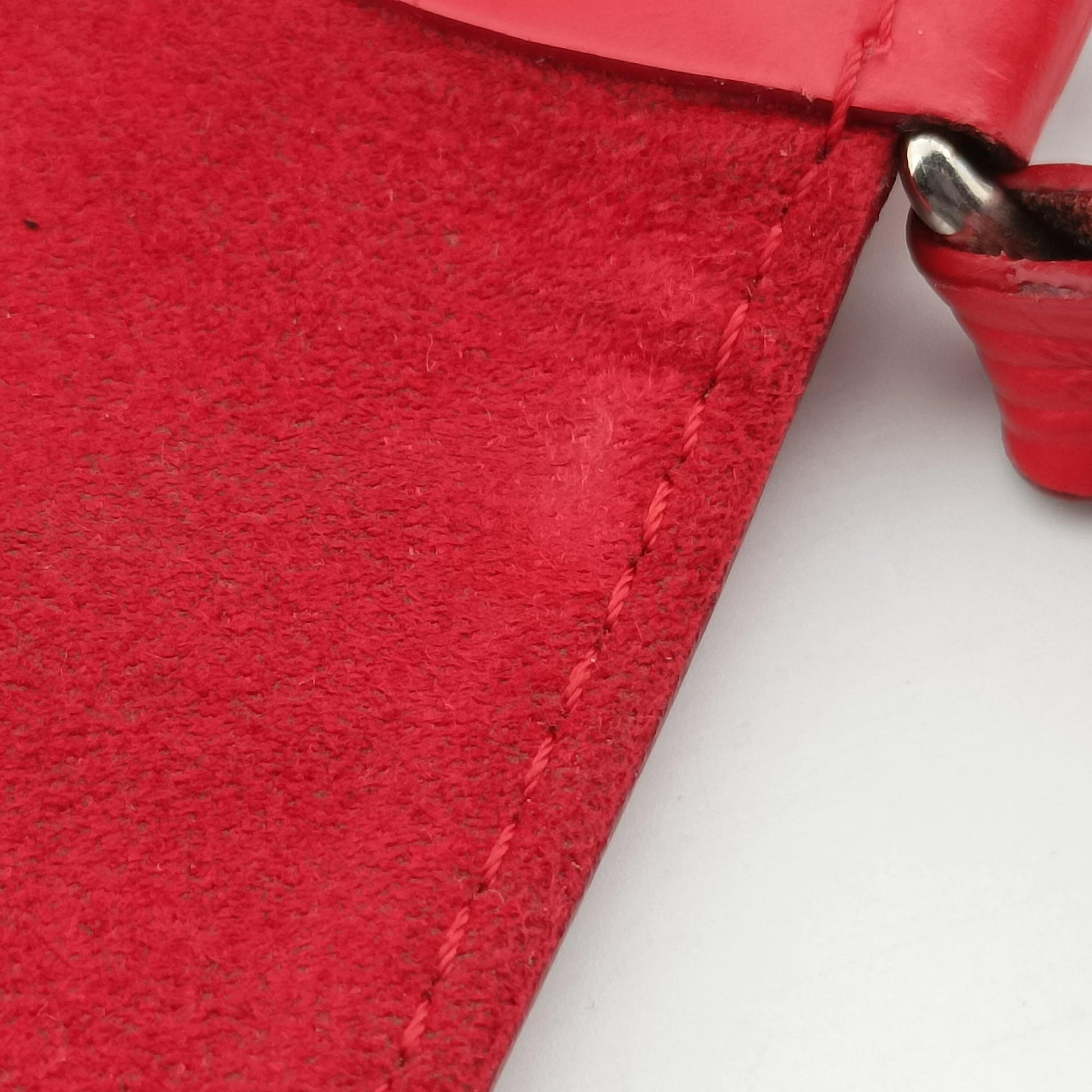 SAINT MICHEL Brown×COQUELICOT Monogram Canvas×epi M44031 CA4107サンミシェル モノグラム/ブラウン×コクリコ モノグラムキャンバス×エピ M44031 CA4107