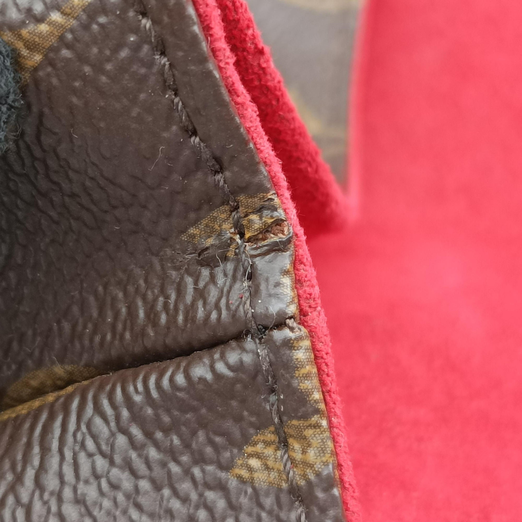 SAINT MICHEL Brown×COQUELICOT Monogram Canvas×epi M44031 CA4107サンミシェル モノグラム/ブラウン×コクリコ モノグラムキャンバス×エピ M44031 CA4107