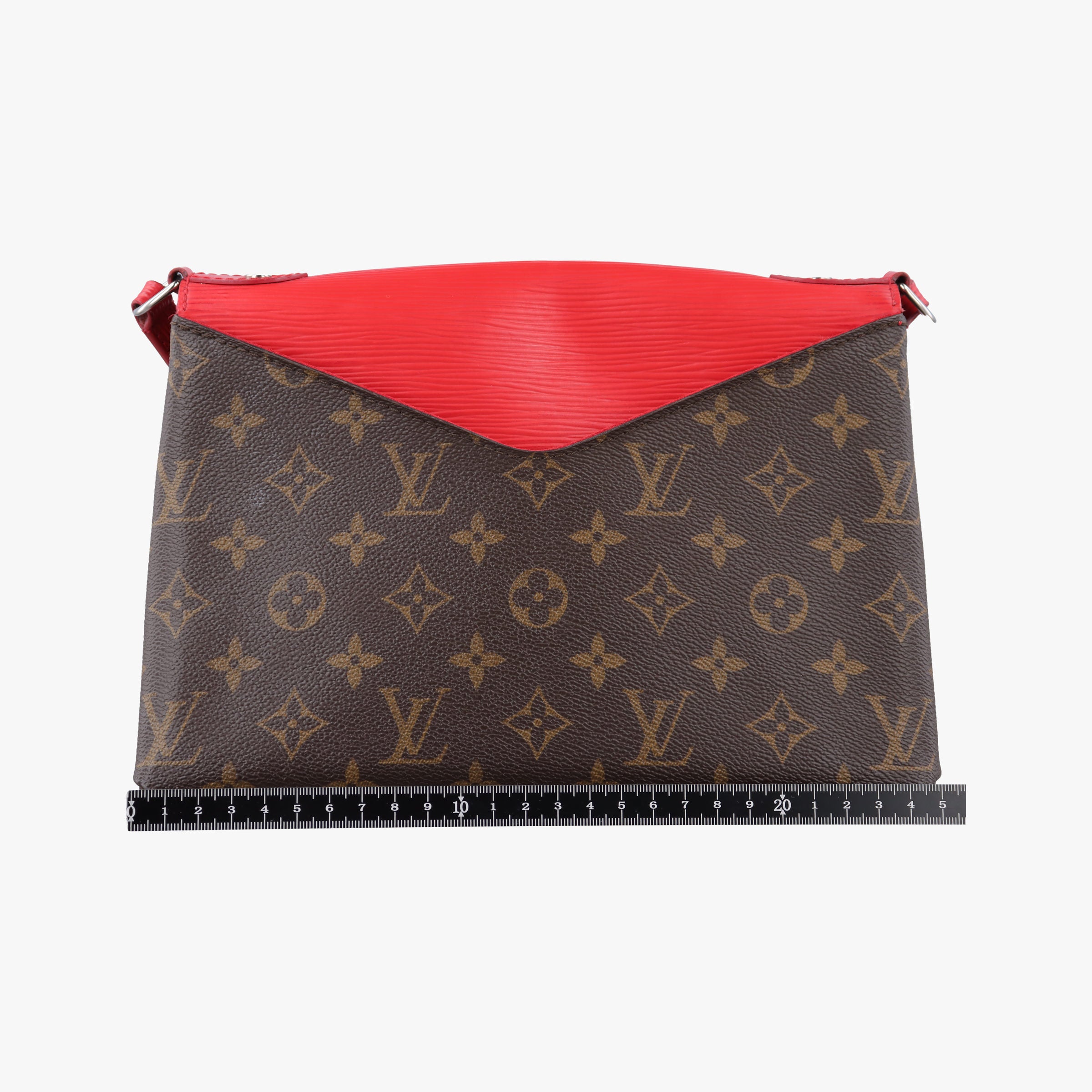 SAINT MICHEL Brown×COQUELICOT Monogram Canvas×epi M44031 CA4107サンミシェル モノグラム/ブラウン×コクリコ モノグラムキャンバス×エピ M44031 CA4107