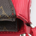 SAINT MICHEL Brown×COQUELICOT Monogram Canvas×epi M44031 CA4107サンミシェル モノグラム/ブラウン×コクリコ モノグラムキャンバス×エピ M44031 CA4107