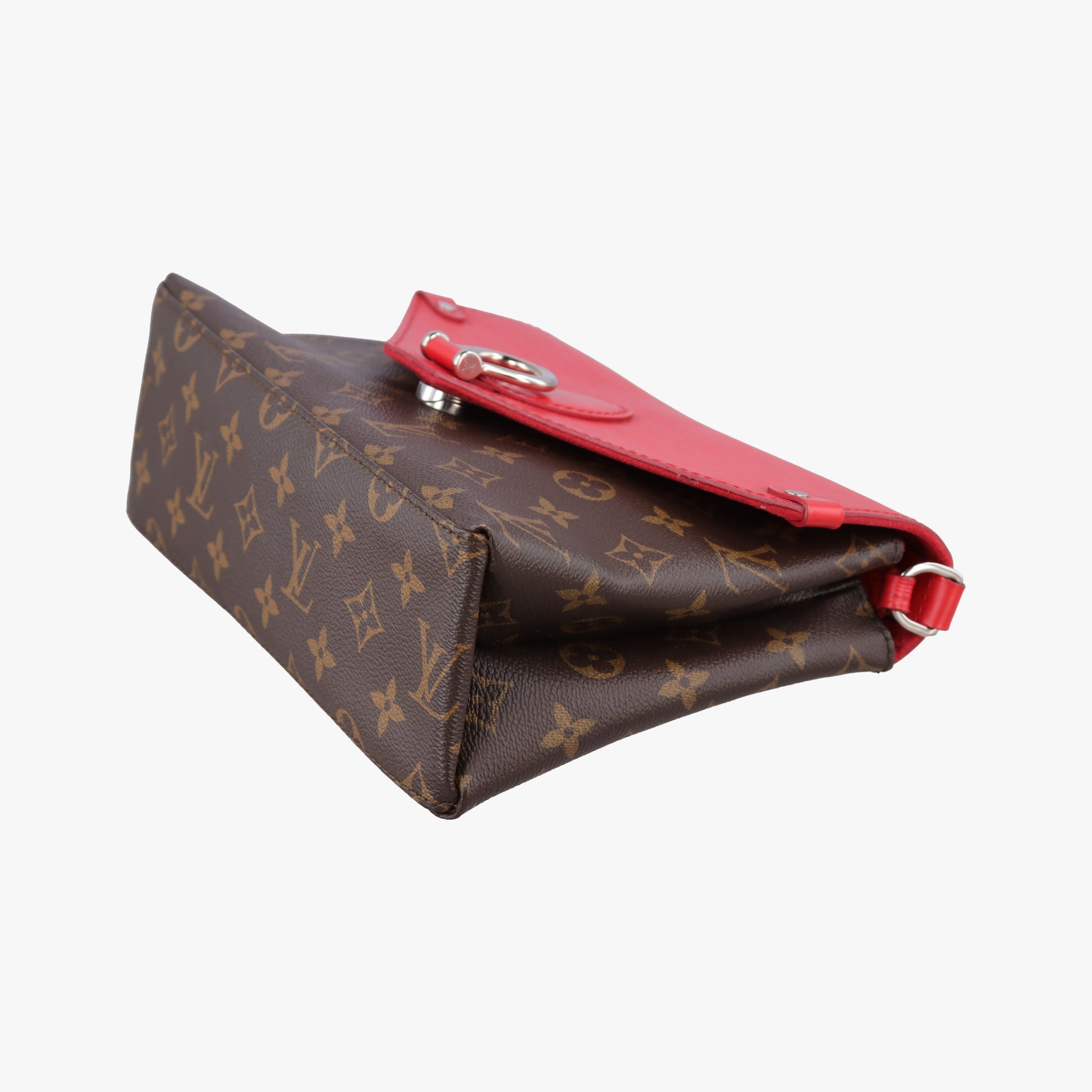 SAINT MICHEL Brown×COQUELICOT Monogram Canvas×epi M44031 CA4107サンミシェル モノグラム/ブラウン×コクリコ モノグラムキャンバス×エピ M44031 CA4107