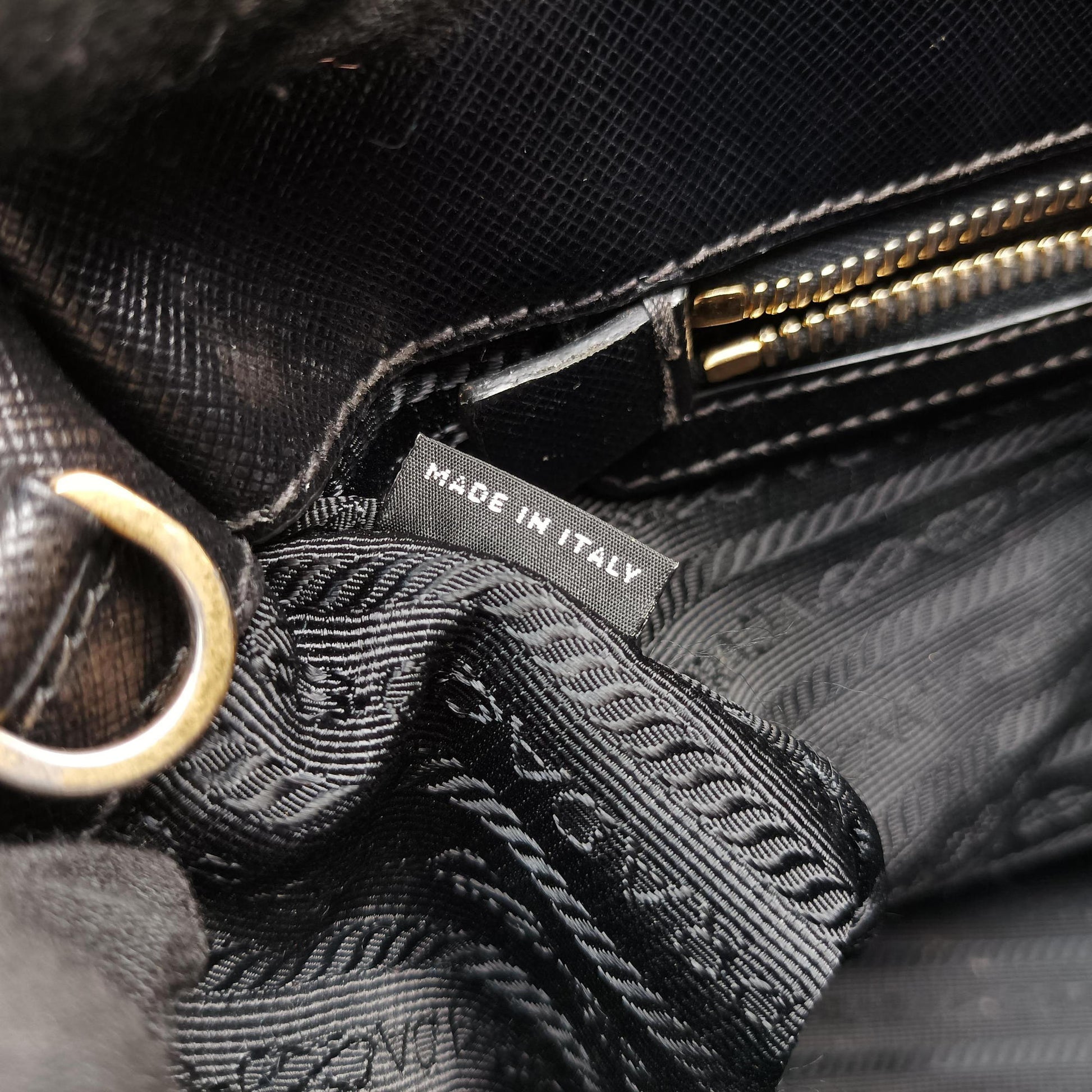 Galleria Black SAFFIANO Leather BN2274 14 Xガレリア ブラック サフィアーノレザー BN2274 14 X