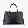 Galleria Black SAFFIANO Leather BN2274 14 Xガレリア ブラック サフィアーノレザー BN2274 14 X