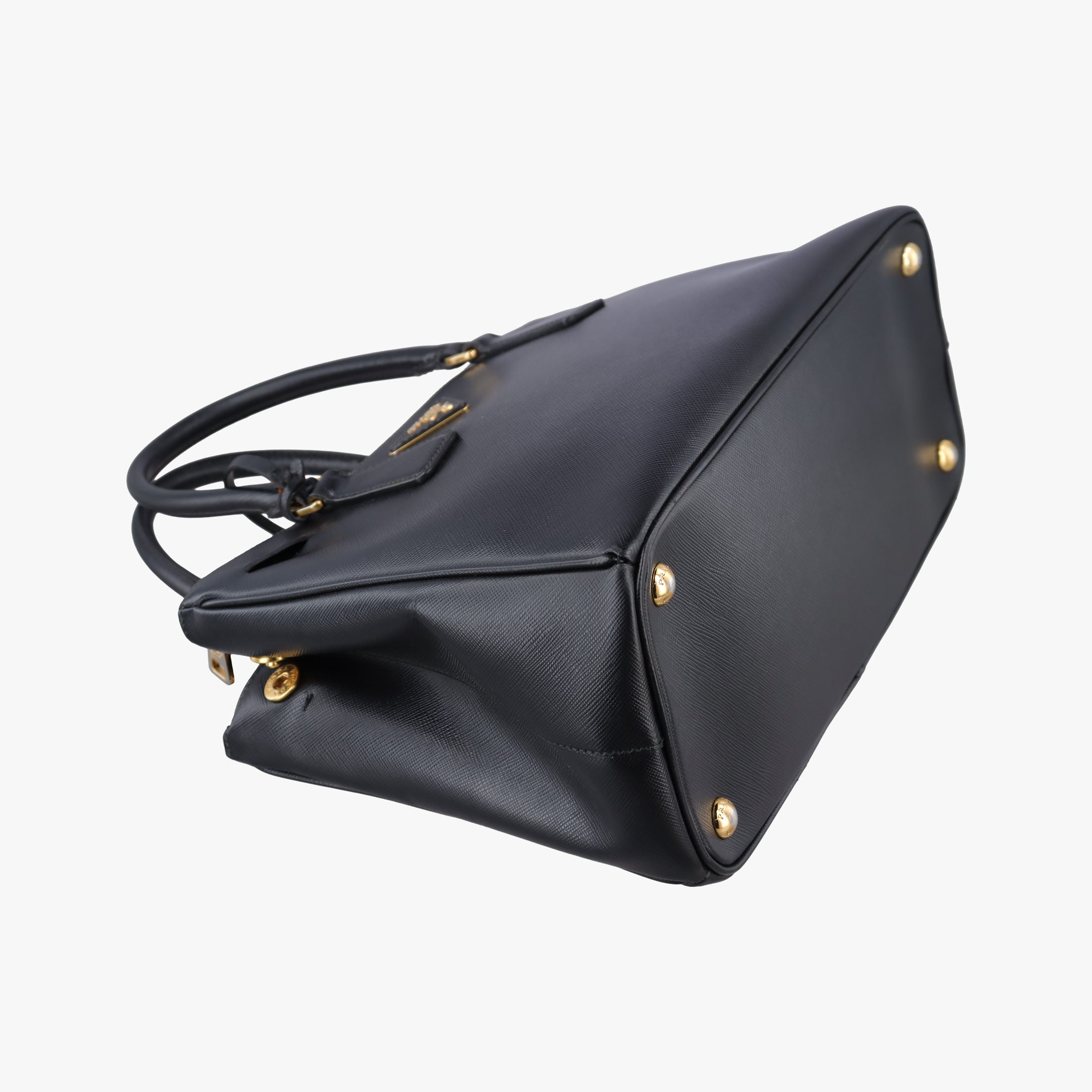 Galleria Black SAFFIANO Leather BN2274 14 Xガレリア ブラック サフィアーノレザー BN2274 14 X