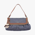 Chef Blue Denim ×Brown Trim Denim CanvasxCalfskin Lot number unknownシェフ ブルーデニム × ブラウン デニムキャンバス × カーフレザー 製番不明