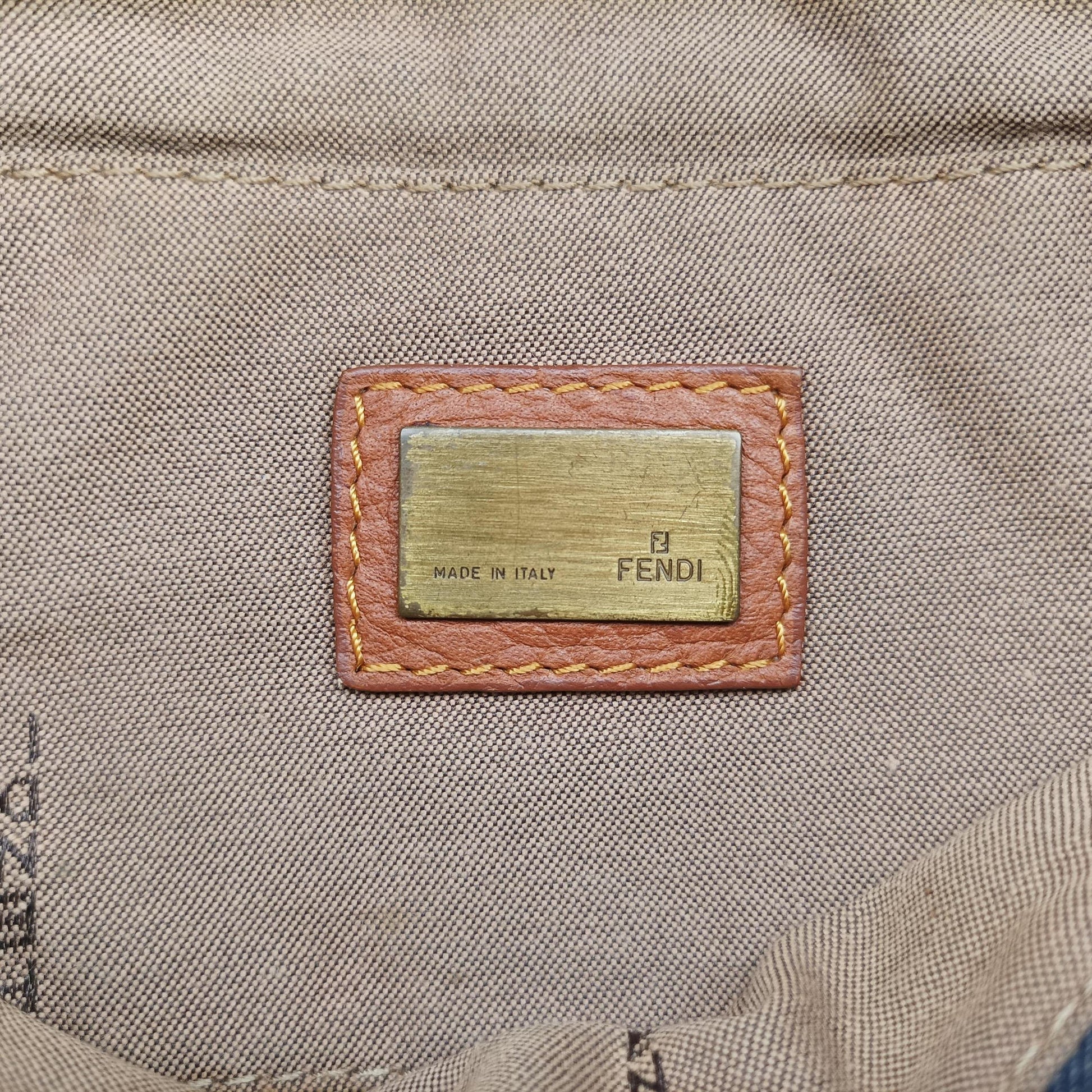 Chef Blue Denim ×Brown Trim Denim CanvasxCalfskin Lot number unknownシェフ ブルーデニム × ブラウン デニムキャンバス × カーフレザー 製番不明