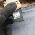 Chef Blue Denim ×Brown Trim Denim CanvasxCalfskin Lot number unknownシェフ ブルーデニム × ブラウン デニムキャンバス × カーフレザー 製番不明