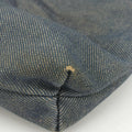 Chef Blue Denim ×Brown Trim Denim CanvasxCalfskin Lot number unknownシェフ ブルーデニム × ブラウン デニムキャンバス × カーフレザー 製番不明