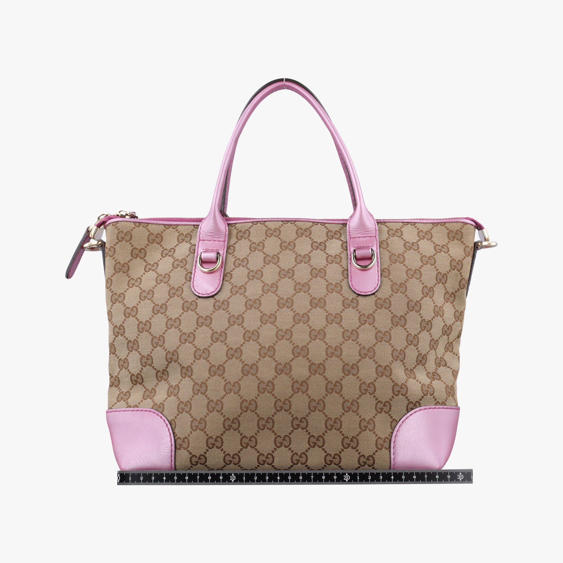 Guccissima Heart Bit Beige × Pink Canvas×Leather 269957 H011347766グッチシマ ハートビット ベージュ×ピンク キャンバス×レザー 269957 H011347766